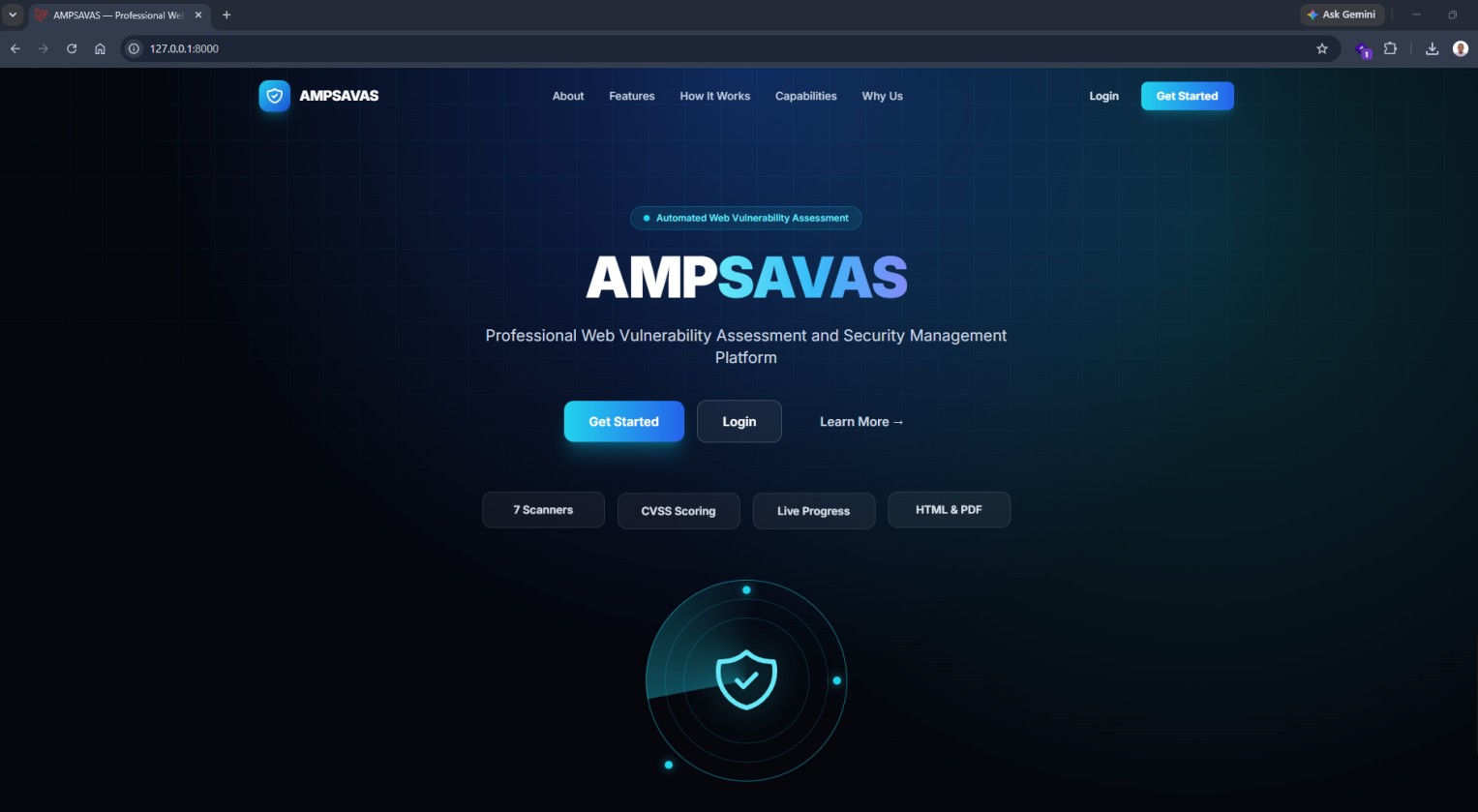 AMPSAVAS Security Assessment Platform